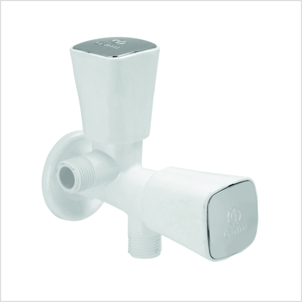 2 Way Angle Cock with Flange