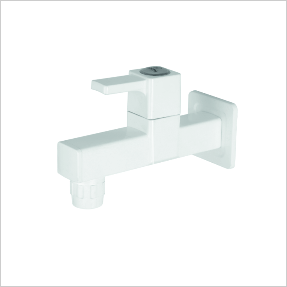 Long Body Bib Cock with Flange - Image 3