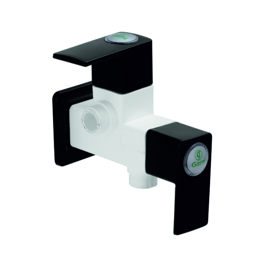 2 Way Angle Cock with Flange